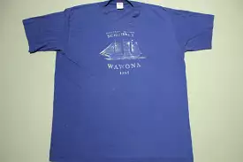 Northwest Seaport Schooner Wawona 1897 Vintage Jerzees Sailboat T-Shirt