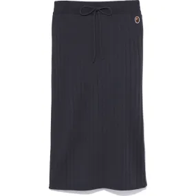 ONE POINT RIB SKIRT LADIES