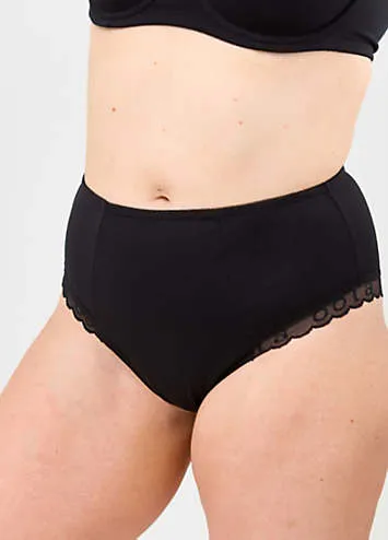 Oola Super Soft Cotton High Waist Support Knickers | Kaleidoscope