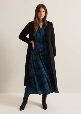 Petite Lydia Long Wool Coat