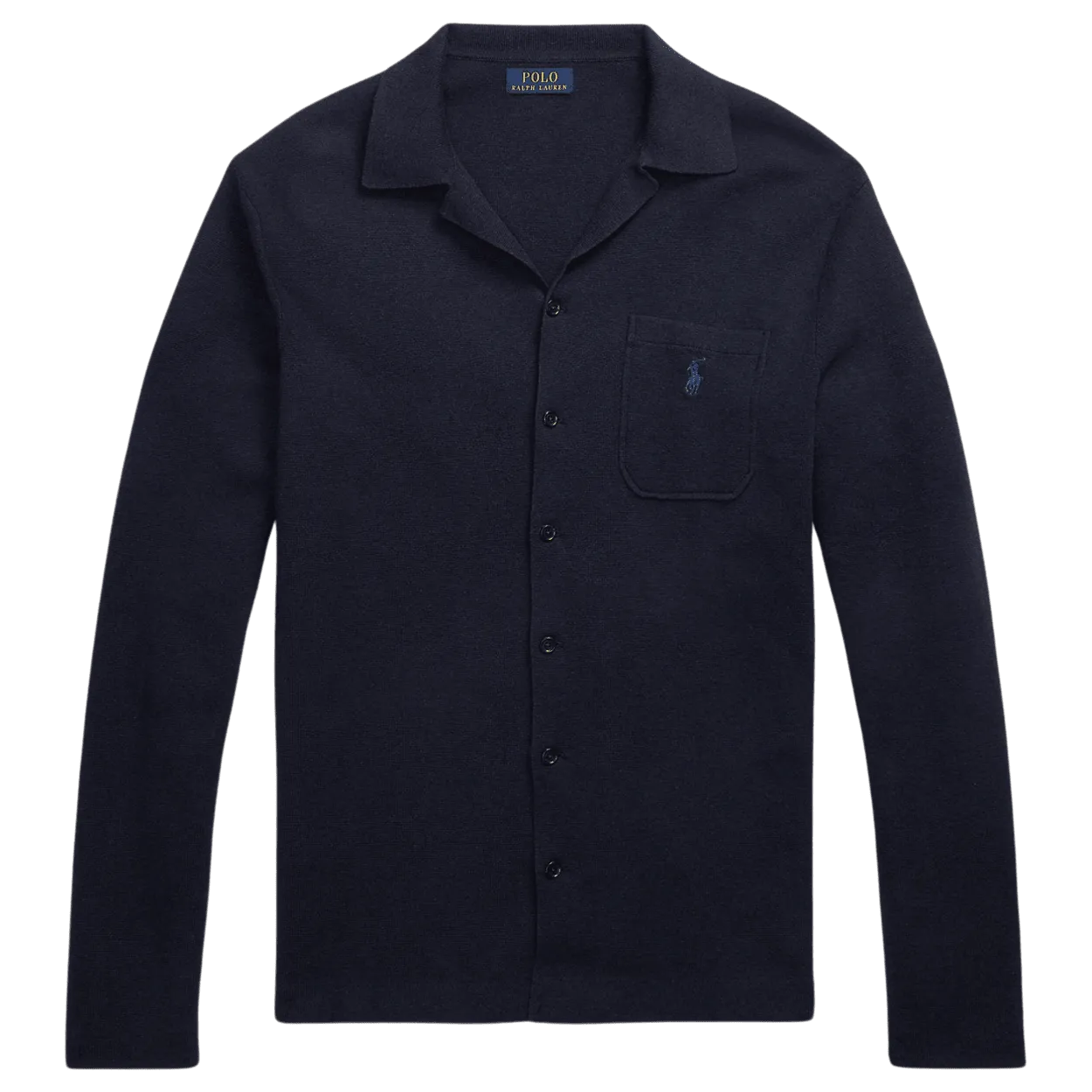 Polo Ralph Lauren Camp Collar Long Sleeve Cardigan