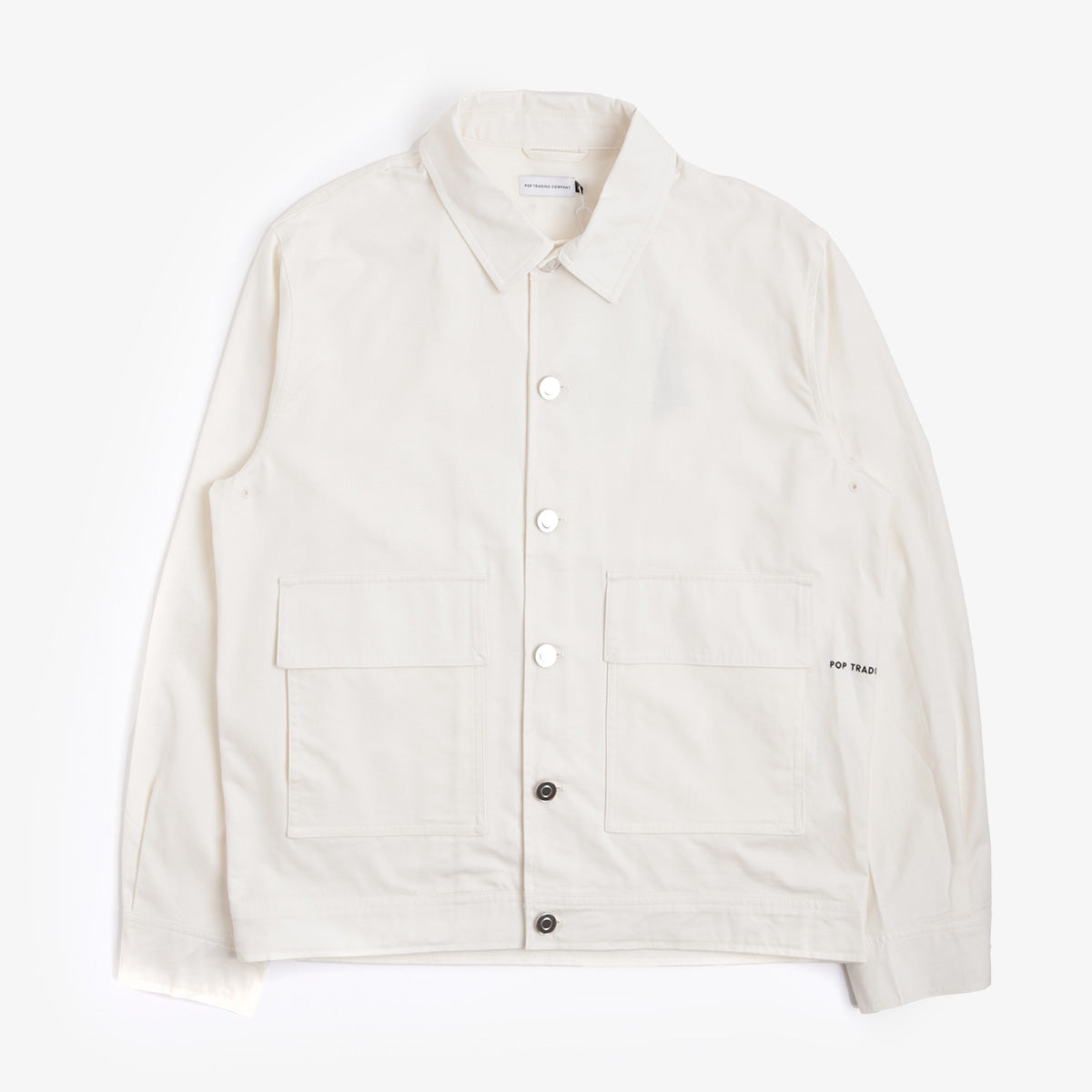 Pop Trading Company Full Buttoned Linen Jacket