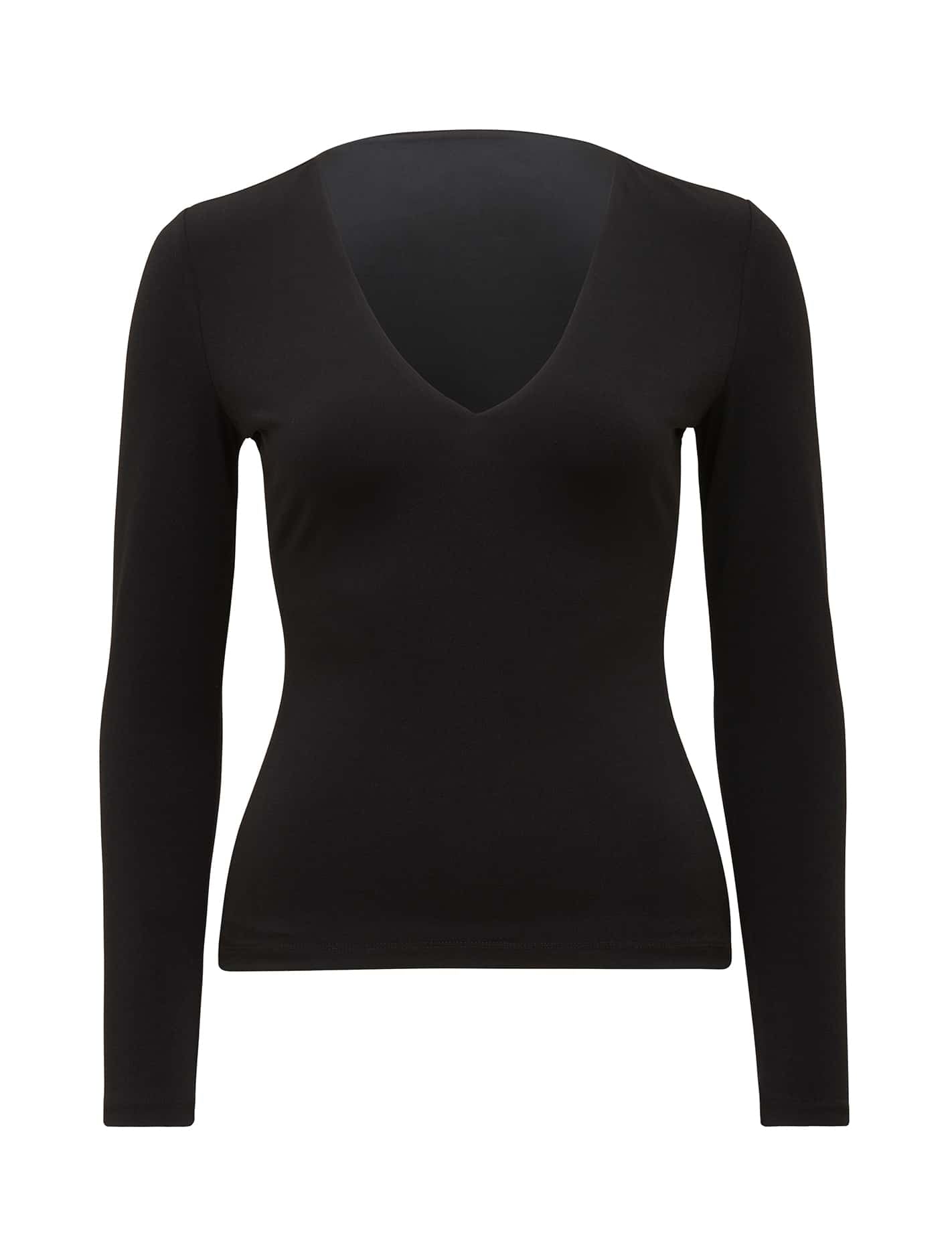 Priya V-Neck Long Sleeve Top