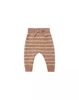 Quincy Mae - Cinnamon Stripe Knit Pant