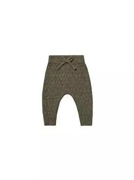 Quincy Mae - Forest Knit Pant LAST ONE 12-18m