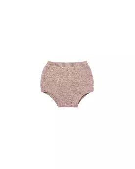 Quincy Mae - Mauve Knit Bloomer