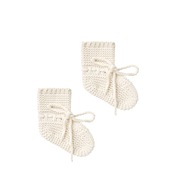 Quincy Mae - Natural Knit Booties