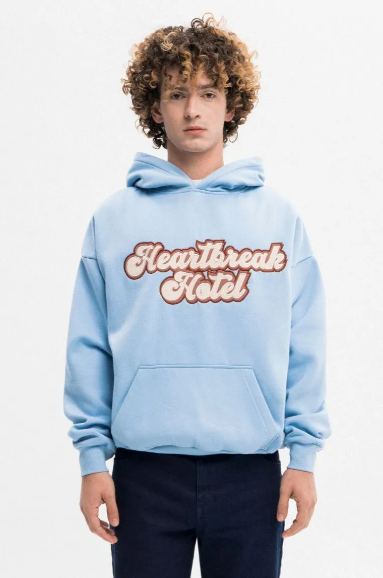 Retro Logo Embroidered Hoodie