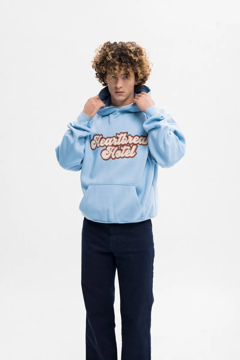 Retro Logo Embroidered Hoodie