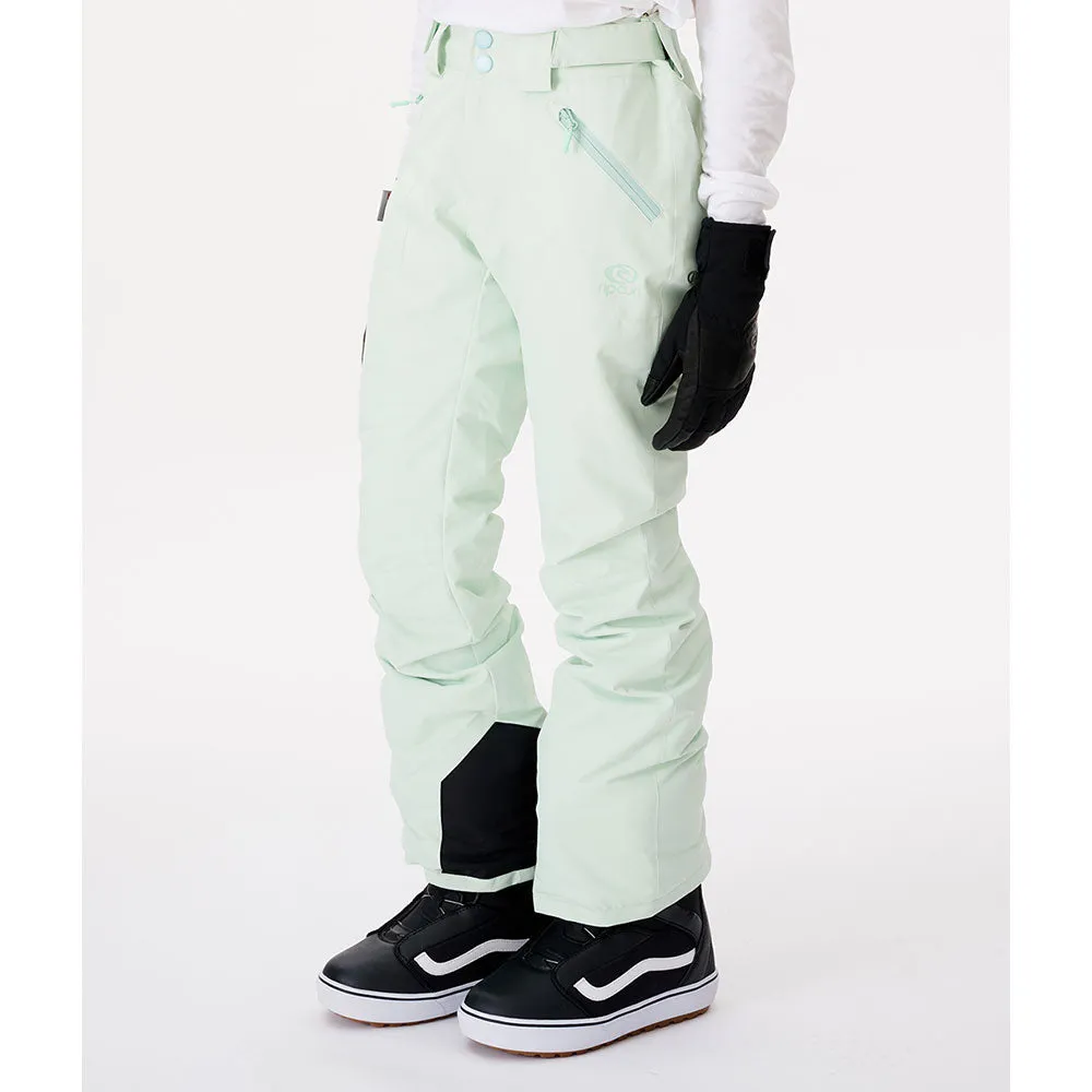 Rip Curl Womens Rider High Waist Snowboard/Ski Pant - Mint