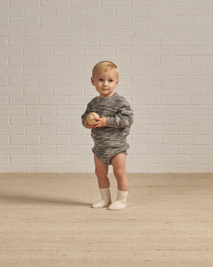 Rylee & Cru - Knit Bloomer Heathered Slate