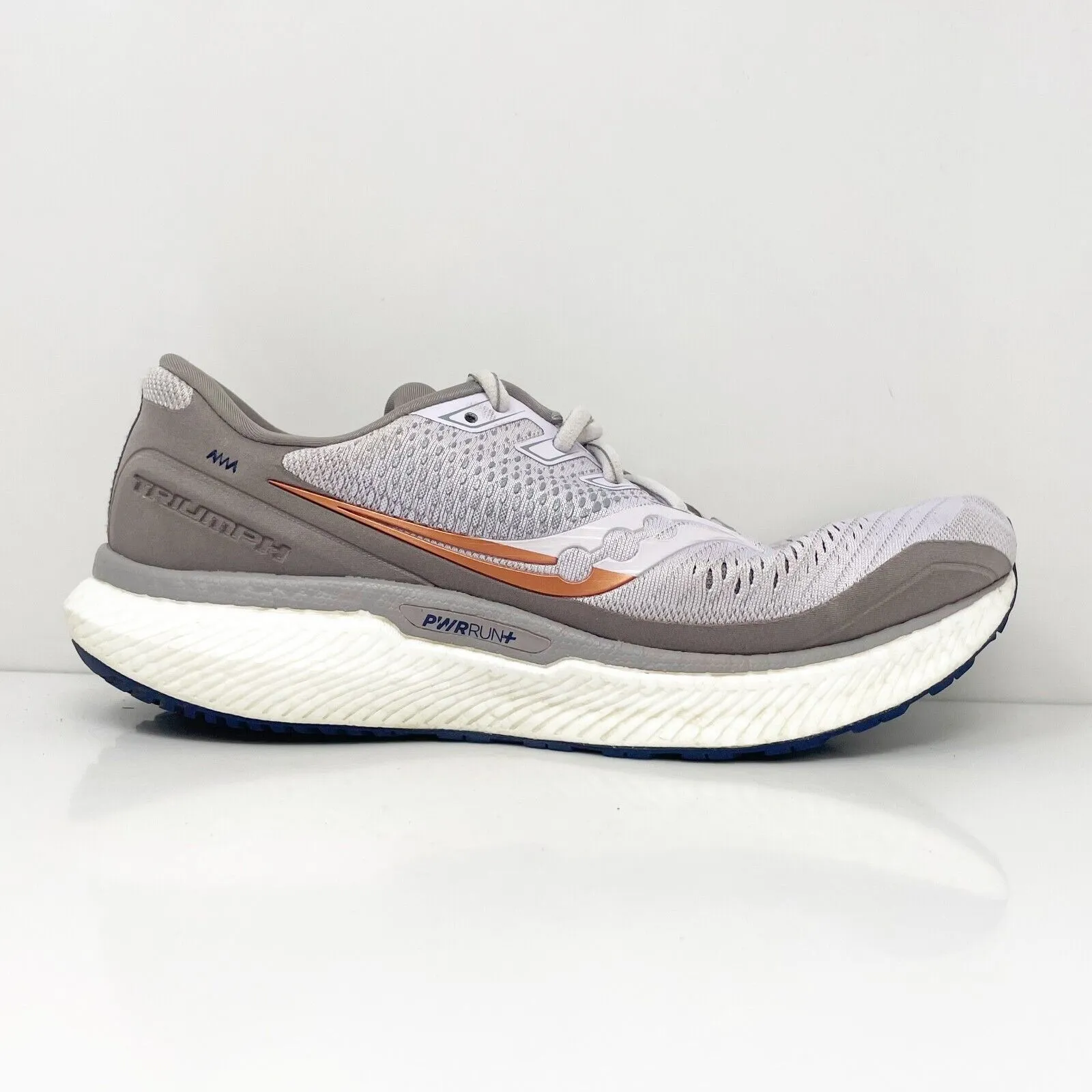 Saucony Womens Triumph 18 S10595-35 Gray Running Shoes Sneakers Size 9