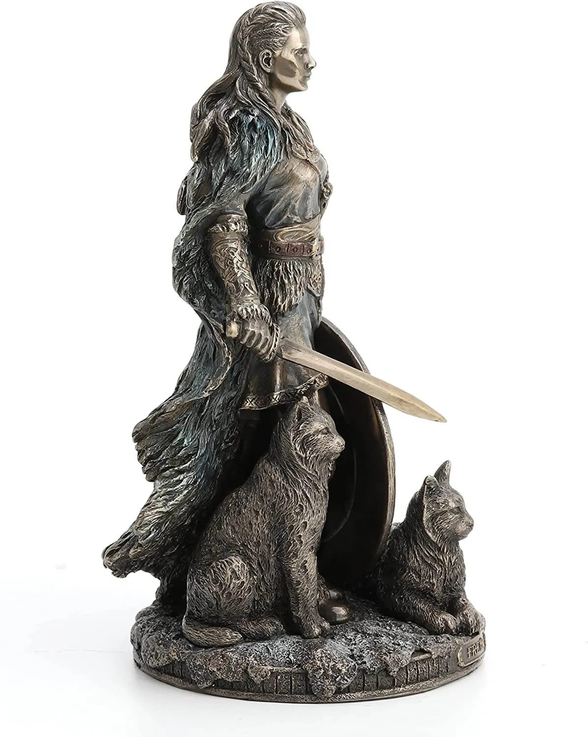 Shieldmaiden Norse Goddess Freya Figurine