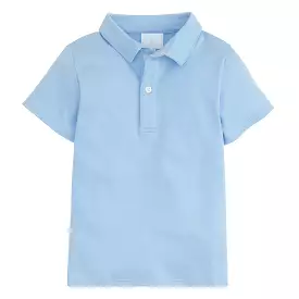 Short Sleeve Polo - Light Blue