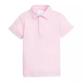 Short Sleeve Polo - Light Pink