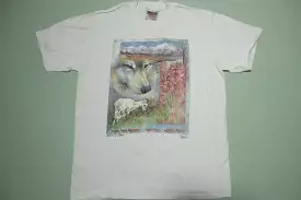 Spirit of Denali Wolf Prairie 90's Deadstock Tourist T-Shirt