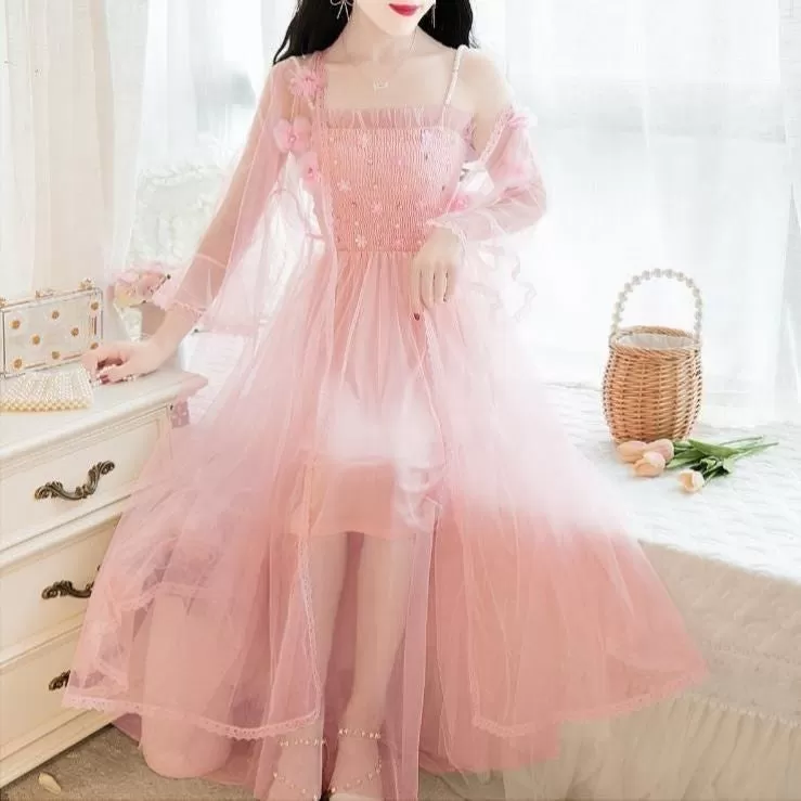 Sweet Lace Flowers Dress AD210202