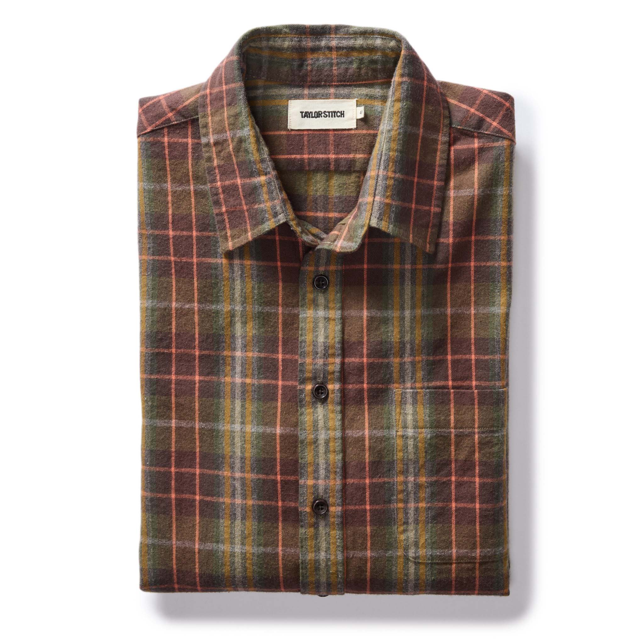 The California in Tarnished Brass Plaid