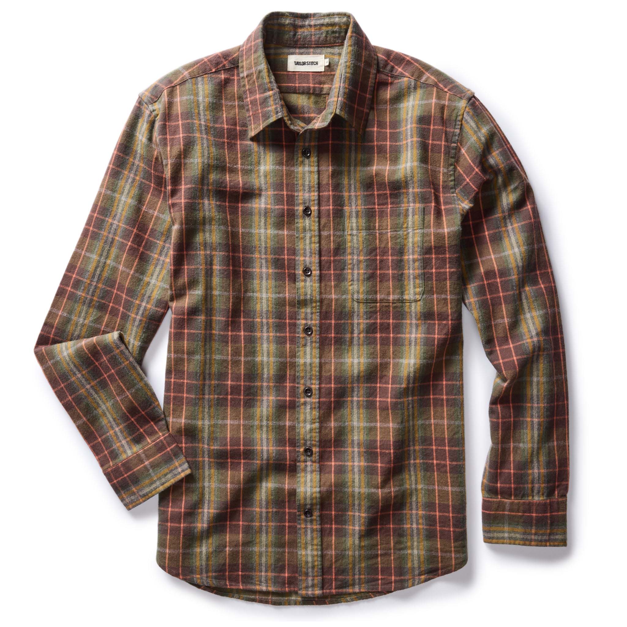 The California in Tarnished Brass Plaid