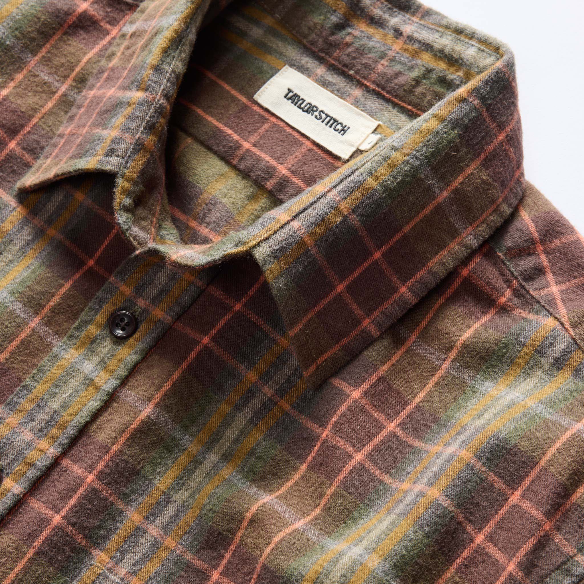 The California in Tarnished Brass Plaid