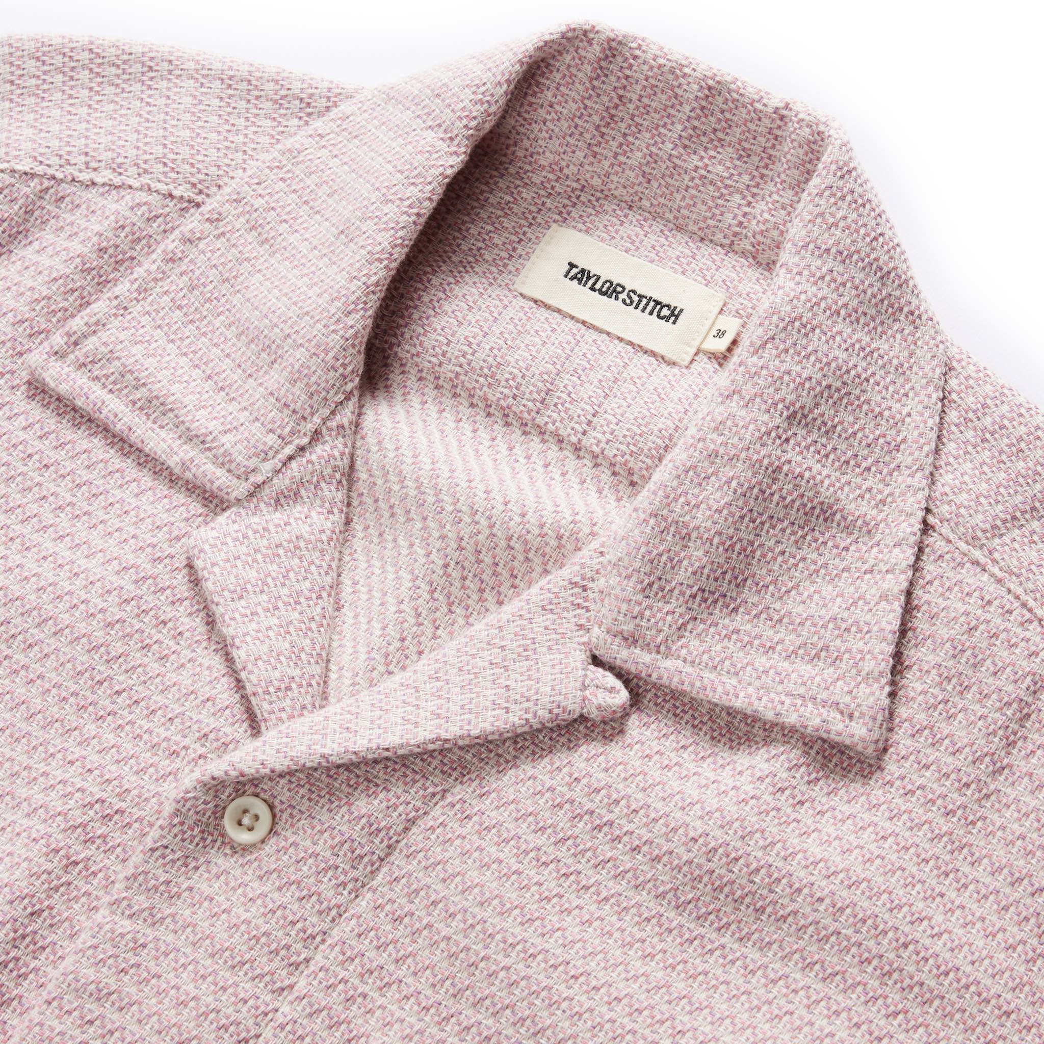 The Conrad Shirt in Orchid Jacquard