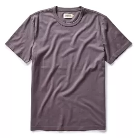 The Organic Cotton Tee in Dried Plum