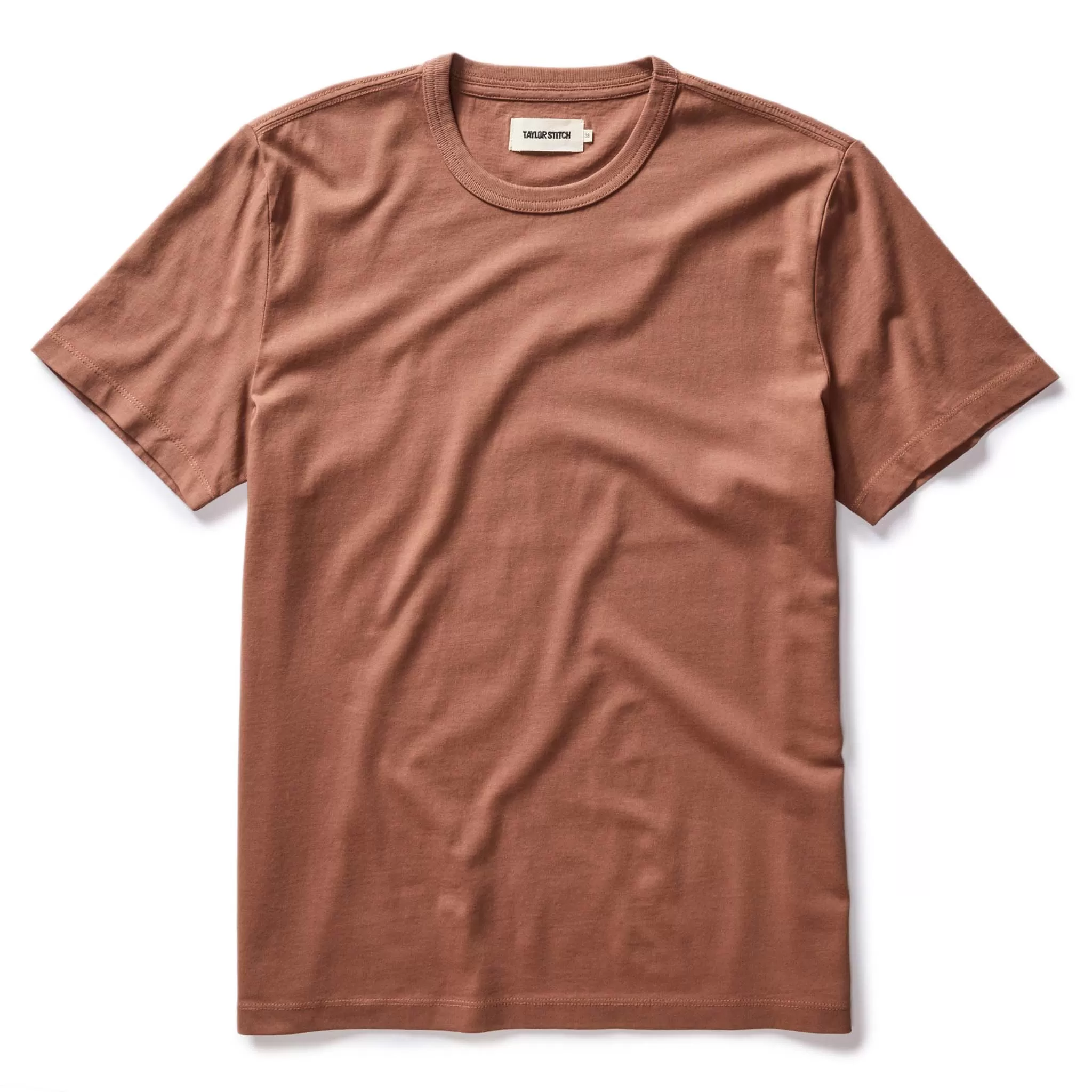 The Organic Cotton Tee in Faded Brick