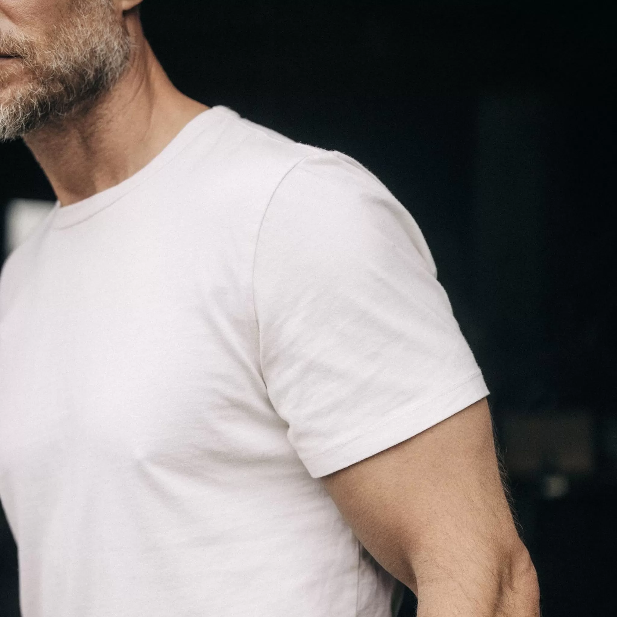 The Organic Cotton Tee in Vintage White