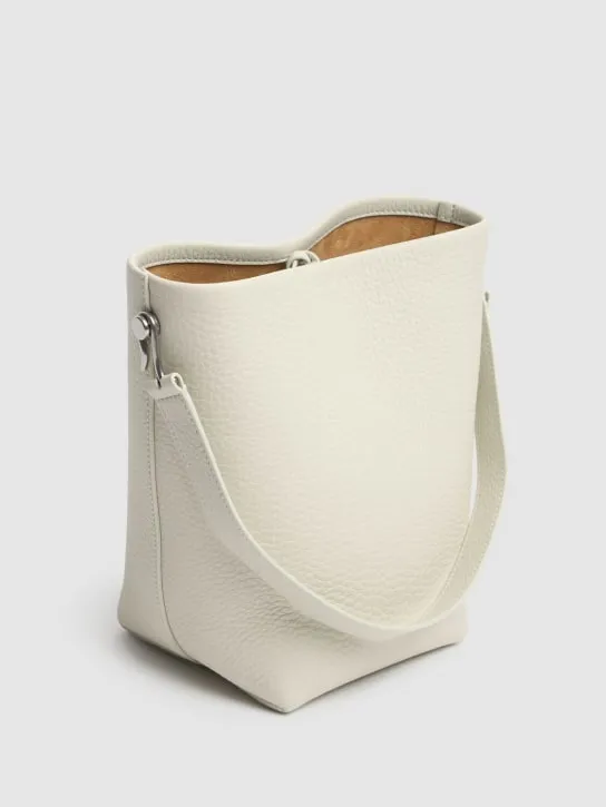 The Row   Small N/S tote hook leather bag 