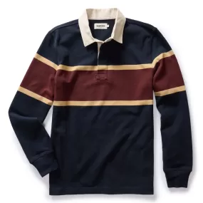 The Rugby in Dark Navy Stripe