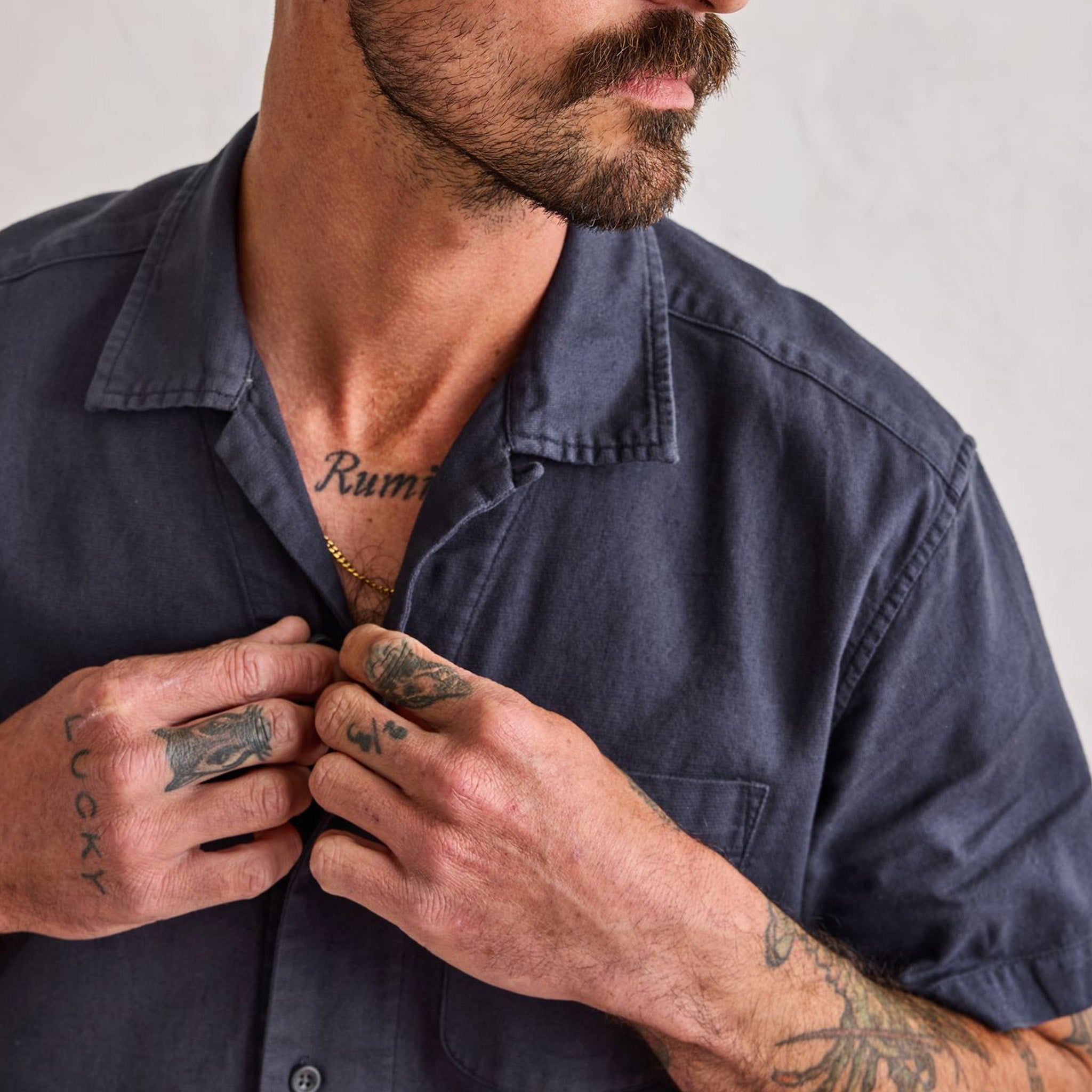 The Short Sleeve Hawthorne in Marine