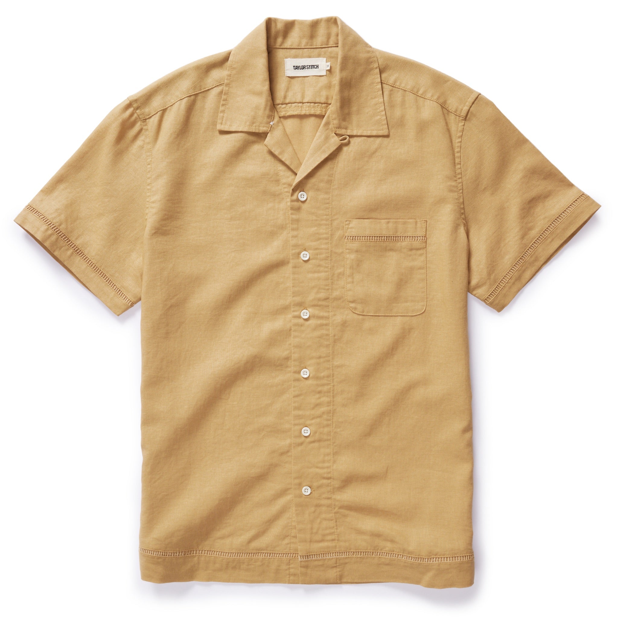 The Short Sleeve Hawthorne in Wheat