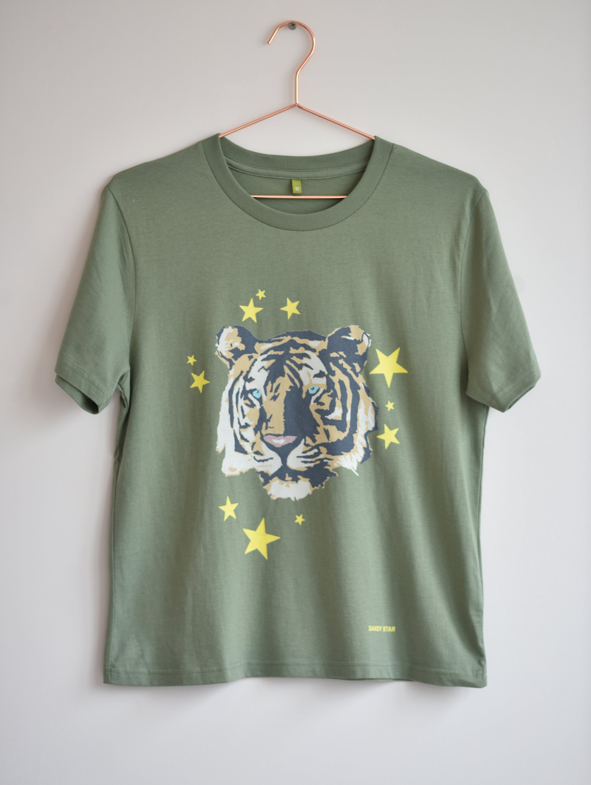 TIGER GREEN T-SHIRT