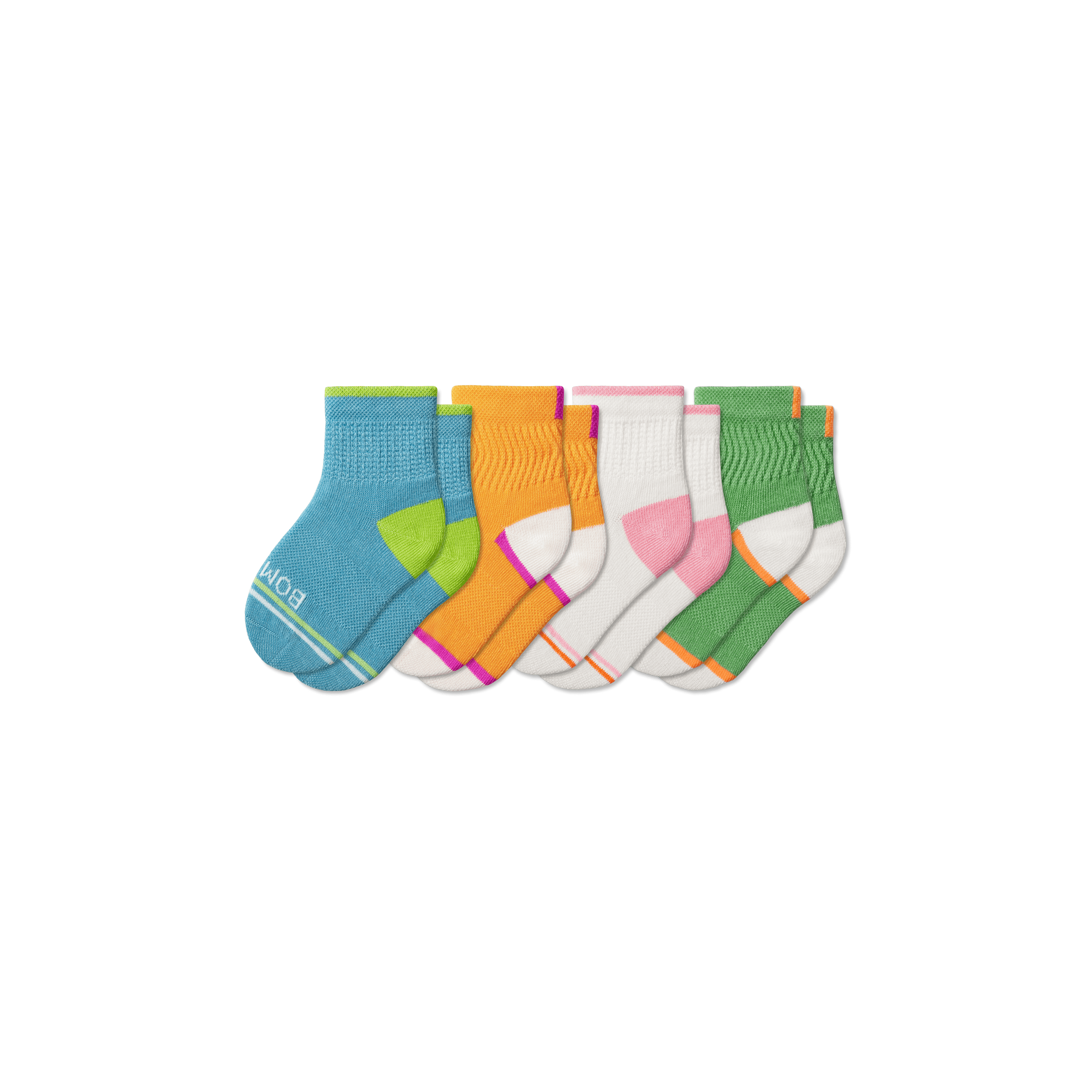 Toddler Lightweight Retro Knit Calf Sock 4-Pack