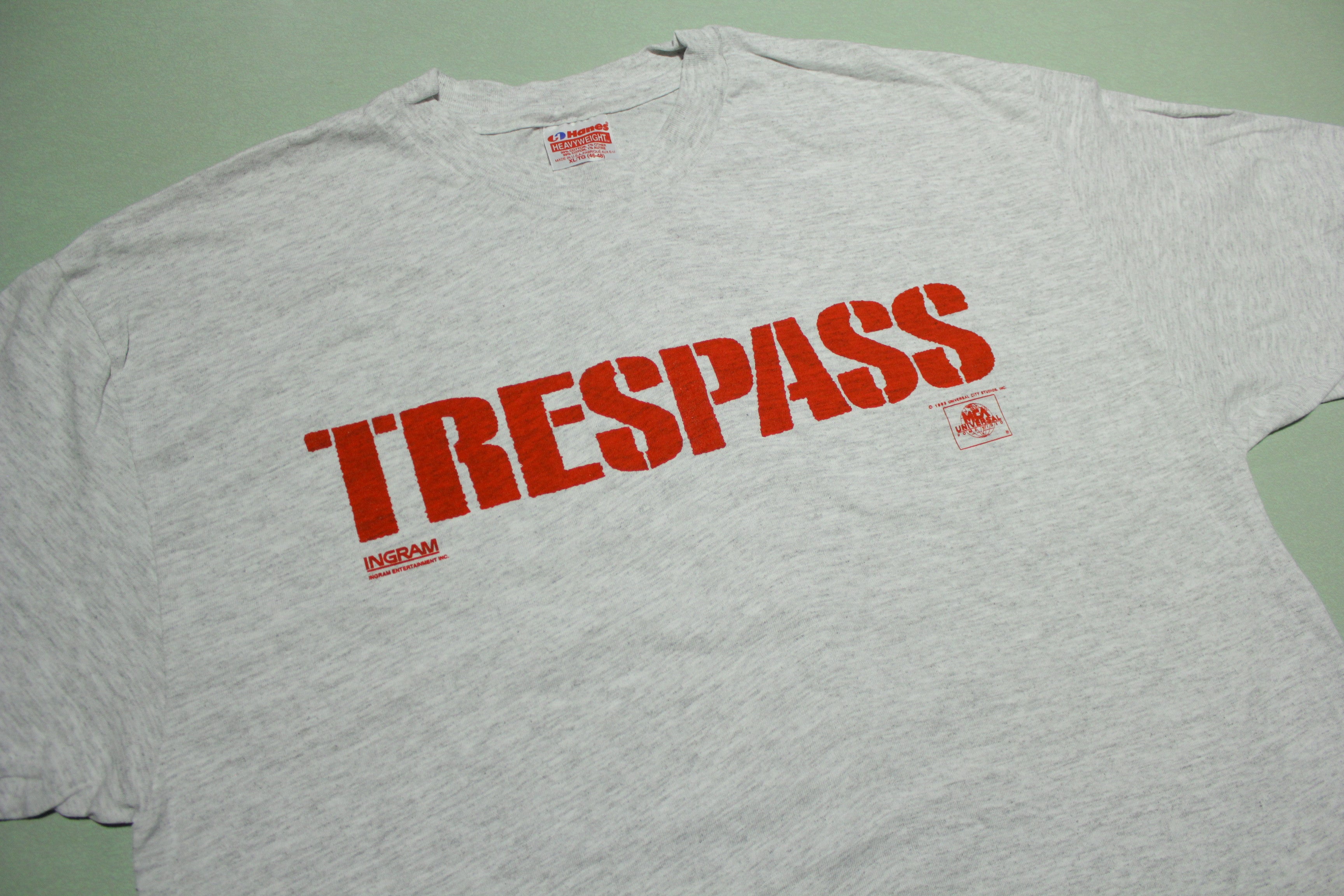 Trespass Ice Cube 1993 Universal Licensed Movie Promo  Made in USA Vintage 90s T-Shirt