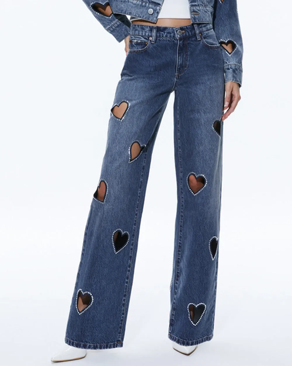 True Blue Embellished Karrie Jean