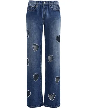 True Blue Embellished Karrie Jean