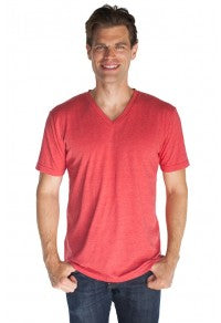 Unisex 50/50 Blend V-Neck 3-pack made in USA 5055