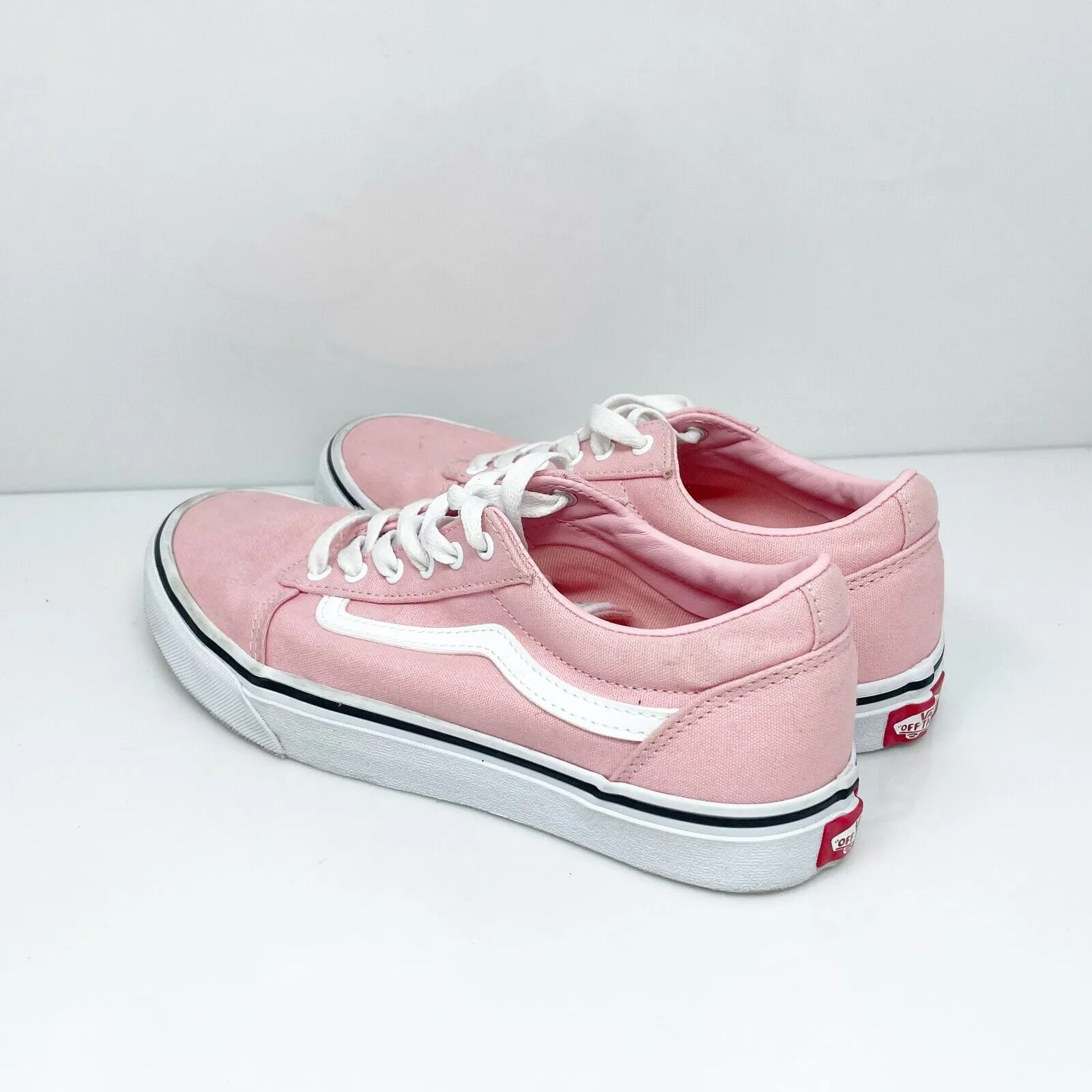 Vans Girls Off The Wall 507698 Pink Casual Shoes Sneakers Size 5