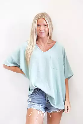 Verity V-Neck Pocket Blouse