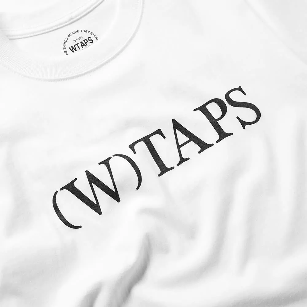 WTAPS Bracket TeeWhite